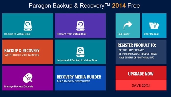 3 Live CDs gratuitos para fazer backup de arquivos do disco rígido que não inicializam 3 Backup e Recuperação Paragon