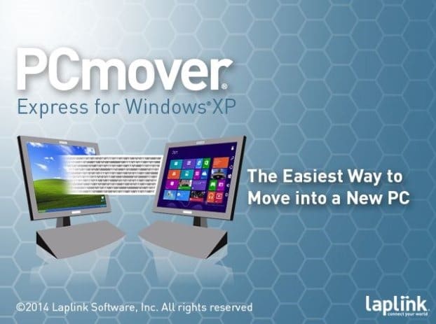 PCmover Express: Transfira arquivos e configurações do Windows XP para o Windows 7/8/8.1 gratuitamente