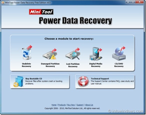 MiniTool Power Data Recovery gratuito para Windows 10 1 MiniTool Power Data Recovery gratuito para Windows 10
