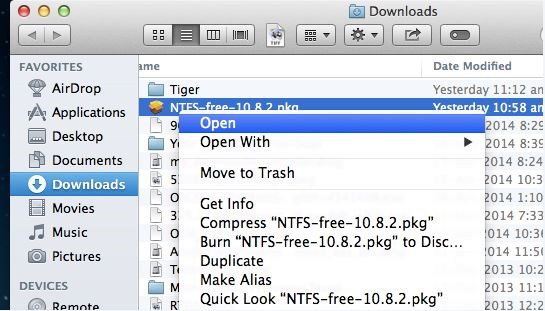 Inicie aplicativos baixados de um desenvolvedor não identificado ignorando o GateKeeper