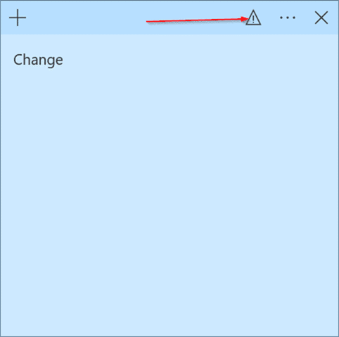 Verifique se o Sticky Notes está sincronizando com a nuvem