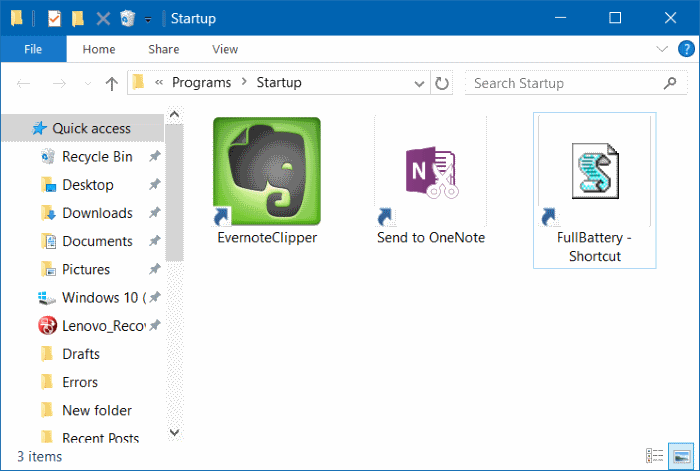 Como obter notificação de bateria cheia no Windows 10 7 Obtenha alerta de bateria cheia no Windows 10 usando o Visual Basic Script
