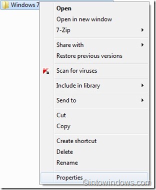 Como ocultar/exibir um arquivo ou pasta no Windows 7