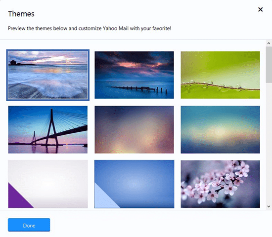 Personalizando o Yahoo!  Correspondência