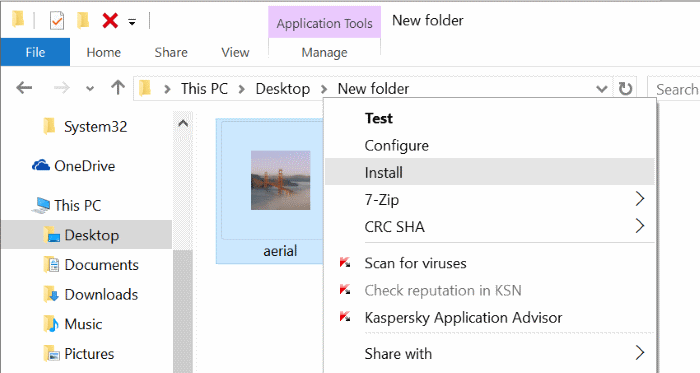 Baixe e instale o protetor de tela Apple TV Aerial no Windows PC