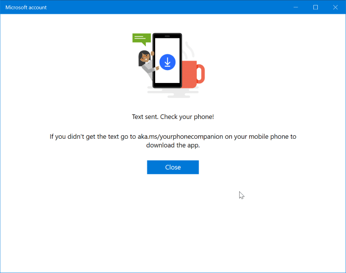 Como enviar mensagens de texto do PC com Windows 10 5 Receba e envie mensagens de texto do PC com Windows 10