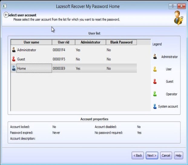 Recuperar minha senha: software gratuito para redefinir a senha do Windows