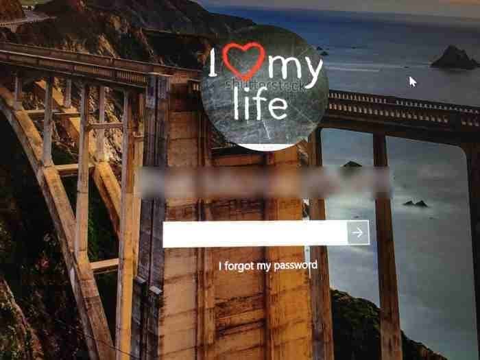 Redefinir a senha da conta da Microsoft na tela de login no Windows 10