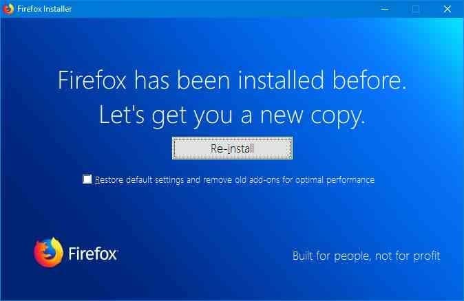 Como reinstalar o Firefox no Windows 10 sem perder dados 4 Reinstalando o Firefox sem perder dados