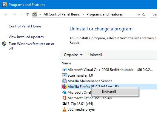 Como reinstalar o Firefox no Windows 10 sem perder dados 3 Reinstalando o Firefox sem perder dados