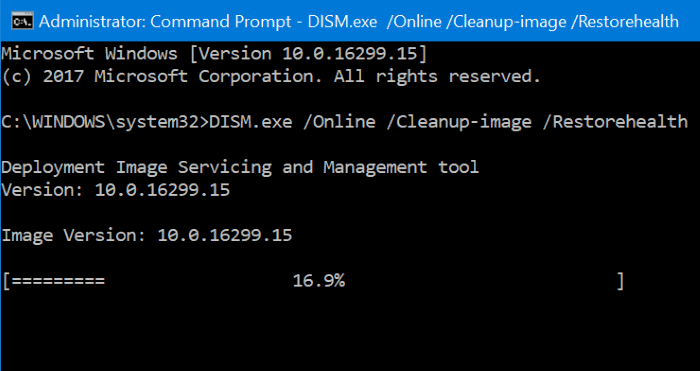 Reparar arquivos do sistema no Windows 10