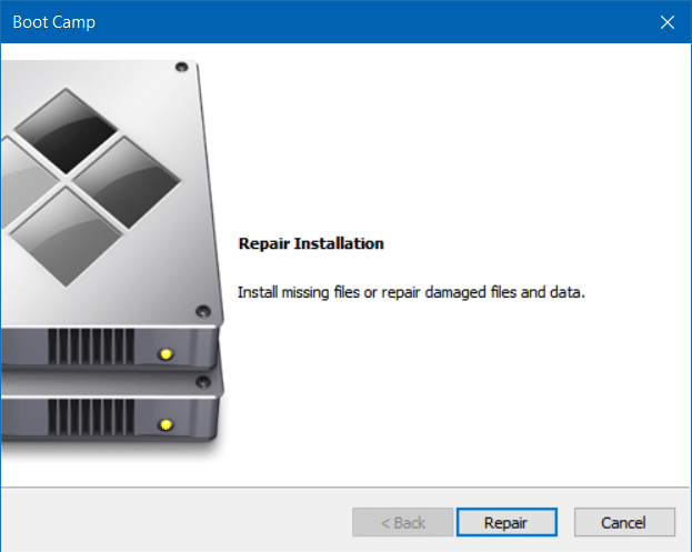 Como reparar e atualizar os drivers do Boot Camp no Windows 10 2 Repare e atualize os drivers do Boot Camp no Windows 10