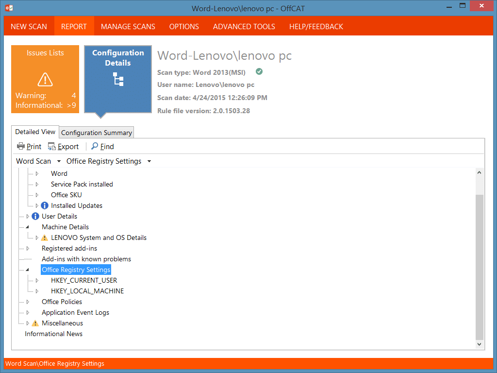 Corrigir problemas do Microsoft Office 2010/2013 com esta ferramenta 2 Digitalize e repare o Office 2007, 2010 e 2013