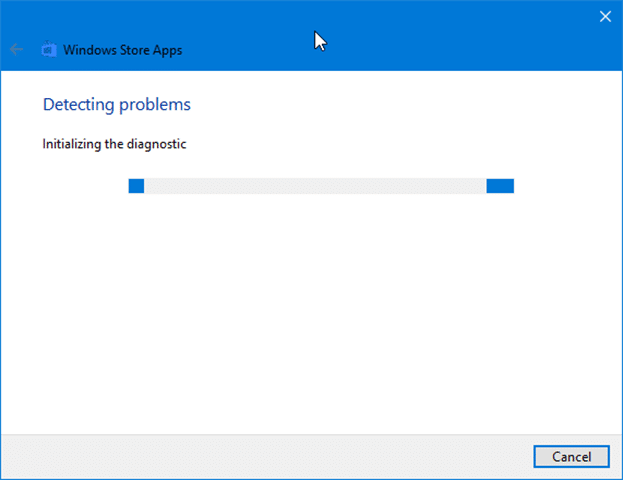 Como restaurar o aplicativo da loja ausente no Windows 10 7 Execute o solucionador de problemas de aplicativos da Windows Store