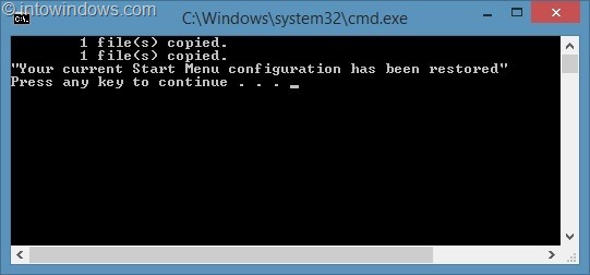 Como fazer backup e restaurar o layout da tela inicial no Windows 8.1 5 Como fazer backup e restaurar o layout da tela inicial no Windows 8.1