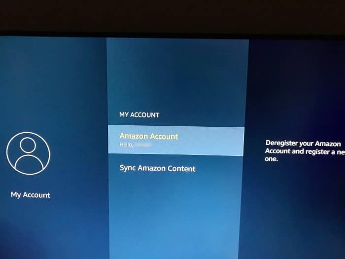Sair do Amazon Fire TV Stick