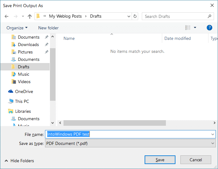 Como salvar uma página da Web como arquivo PDF no Microsoft Edge 4 Salvar uma página da Web como arquivo PDF no Windows 10
