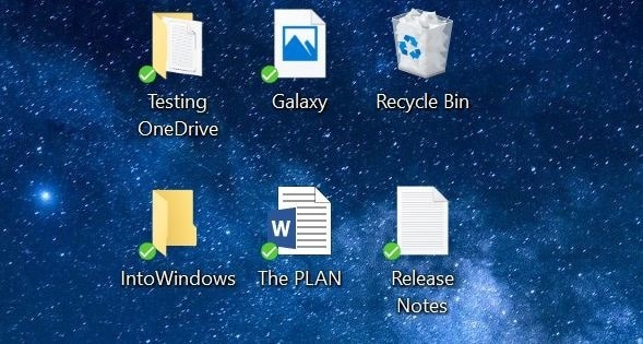 Salvar área de trabalho, documentos e imagens no OneDrive no Windows 10