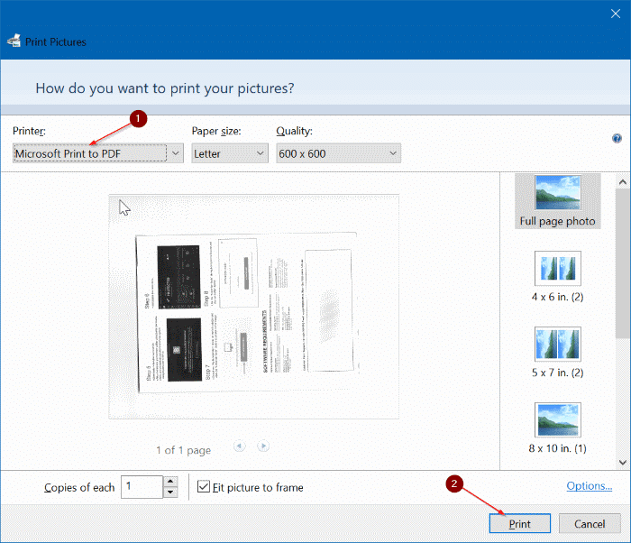 Salve arquivos digitalizados como PDF usando o Windows Fax & Scan