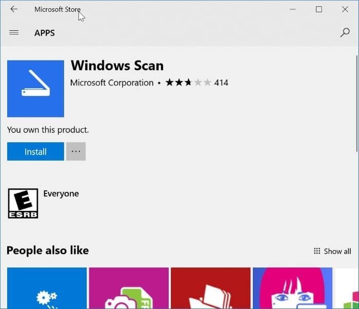 Salve arquivos digitalizados como PDF usando o Windows Scan