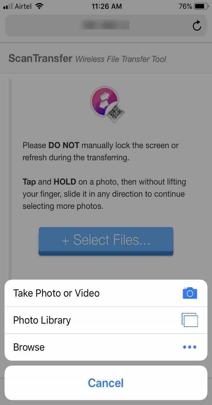 ScanTransfer: Transfira arquivos do Android e iPhone para o PC via Wi-Fi 6 Transfira arquivos do Android e iPhone para o PC via Wi-Fi