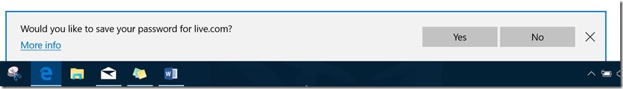 Como impedir que o Edge peça para lembrar senhas 1 Como impedir que o Edge peça para lembrar senhas