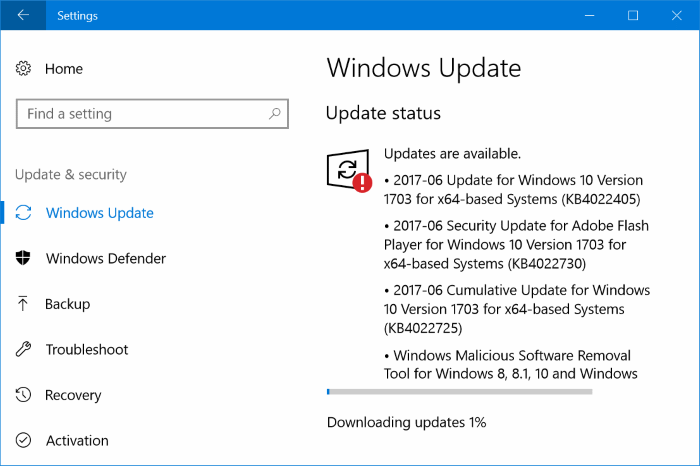 Por que você está recebendo a mensagem "Seu dispositivo está em risco"?