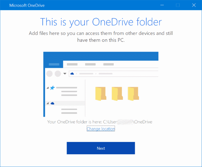 Soluções alternativas para o erro do OneDrive
