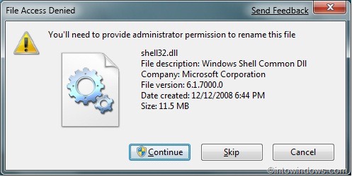 Como: Substituir/Excluir arquivos DLL protegidos no Windows 7 e Vista 1 Como: Substituir/Excluir arquivos DLL protegidos no Windows 7 e Vista