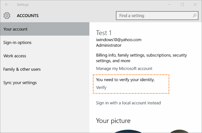 Como verificar o endereço de e-mail da conta da Microsoft no Windows 10 5 Para verificar o endereço de e-mail da sua conta, veja o que você precisa fazer: