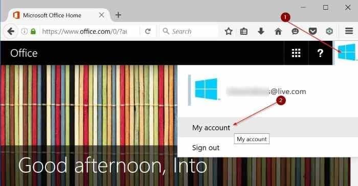 Transferir o Office 365 para outro PC ou computador Windows
