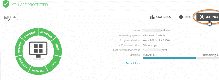 Transferir licença/assinatura do Avast de um PC para outro