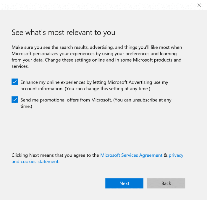 Como usar o Gmail ou Yahoo! Para entrar no Windows 10 5 Criando conta da Microsoft usando Gmail, Yahoo! ou outro endereço de e-mail