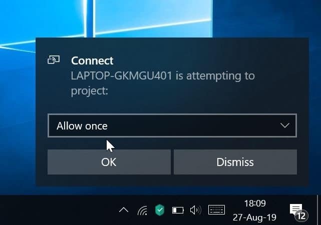 Use o laptop Windows 10 como um segundo monitor