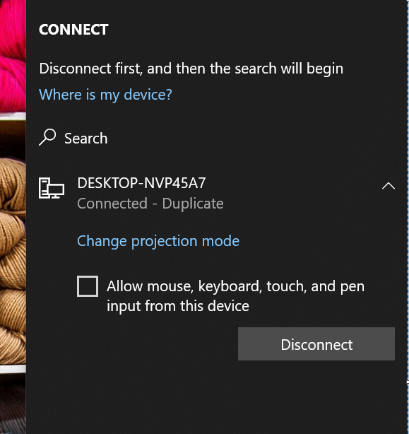 Use o laptop Windows 10 como um segundo monitor