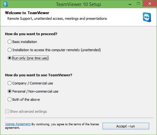 Como usar o TeamViewer sem instalação 3 Execute o TeamViewer sem instalação