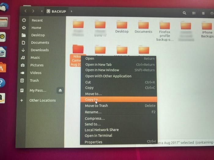 Faça backup de dados do PC usando o Ubuntu live USB