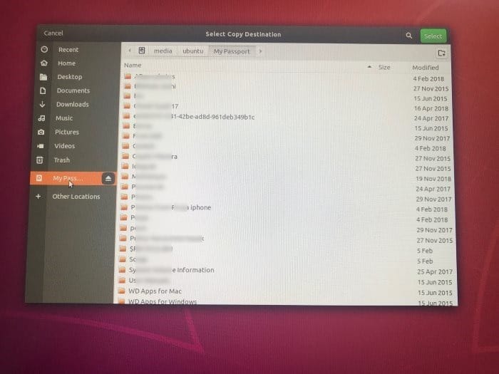 Faça backup de dados do PC usando o Ubuntu live USB