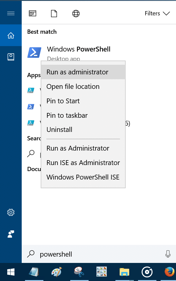 Use o PowerShell para visualizar a pontuação WEI