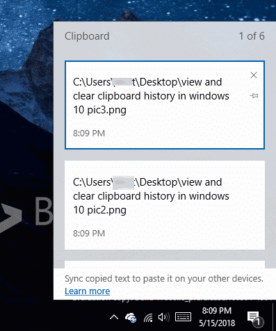 Como visualizar e excluir o histórico da área de transferência no Windows 10