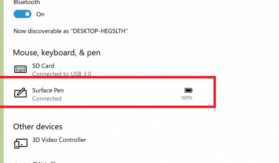 Verifique o nível da bateria do mouse e do teclado no Windows 10