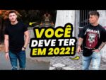 5 CAMISETAS que TODO HOMEM DEVE TER em 2022 (será que você já tem esses Modelos?)