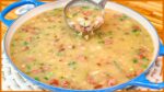 Aprenda a fazer uma deliciosa e fácil receita de Caldo de Mandioca para se aquecer no frio com Receitas de Pai