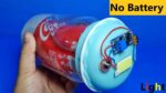 Lanterna DIY movida a água – luz movida a água / Como fazer uma tocha sem bateria