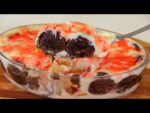 POUCOS ingredientes TRAVESSA GELADA CREMOSA FÁCIL DEMAIS