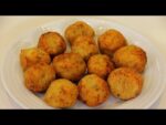 Salgado com BOLINHO DE BATATA RECHEADO SUPER FÁCIL, RÁPIDO E SEQUINHO