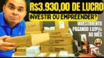 Lucro de R$3.930,00! Investir em Fundos Imobiliários ou abrir um negócio na Shopee e Mercado Livre?