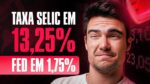 URGENTE! TAXA SELIC EM 13,25% | Juros americanos NAS ALTURAS! (com William Castro Alves)