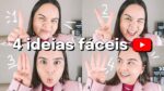 4 IDEIAS De VÍDEOS FÁCEIS Para Gravar Para O YouTube!