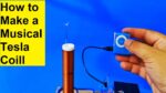 Como fazer uma bobina de Tesla musical / DIY